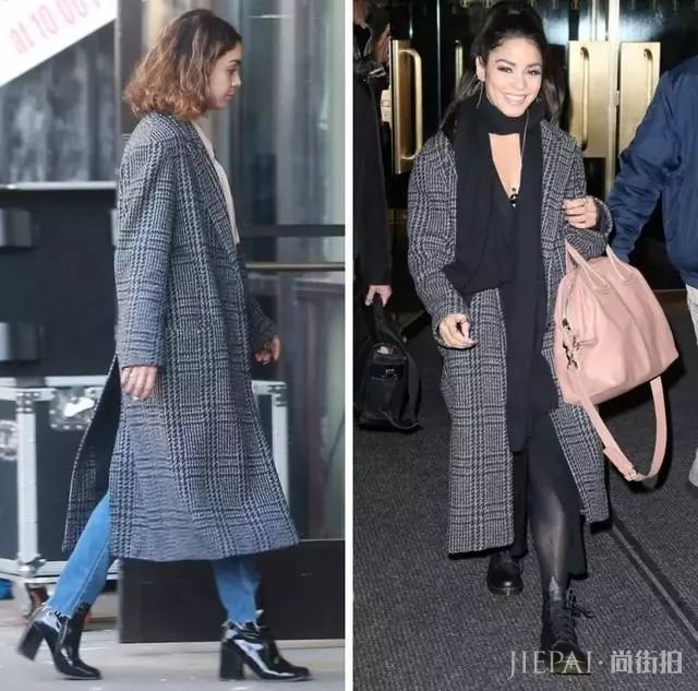 欧美街拍 大衣+短靴穿出冬季最IN搭配!