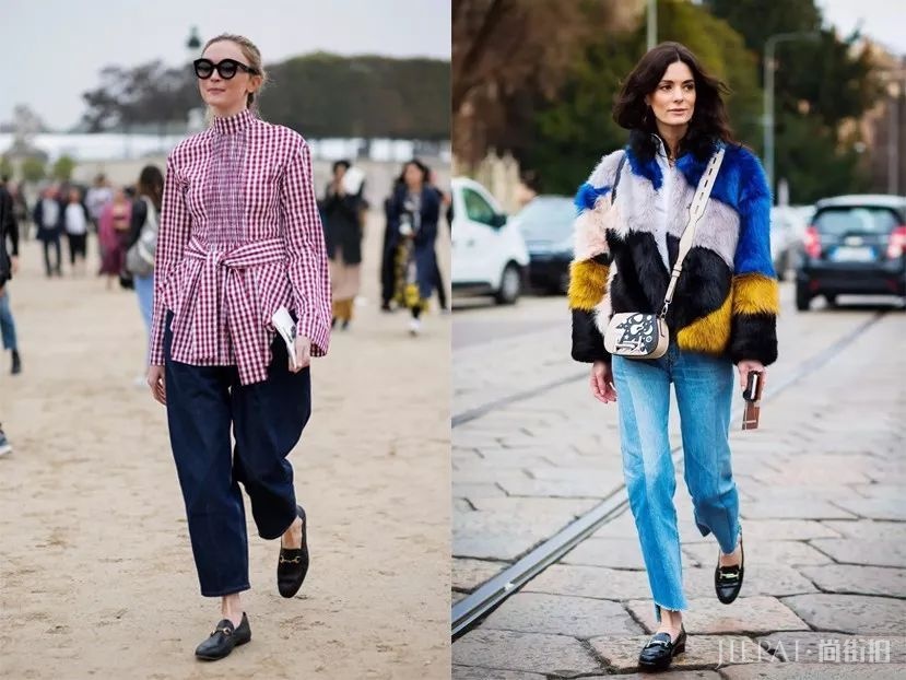 冬季穿阔腿裤要搭出72变，看欧美街拍潮人在鞋子上如何做文章！