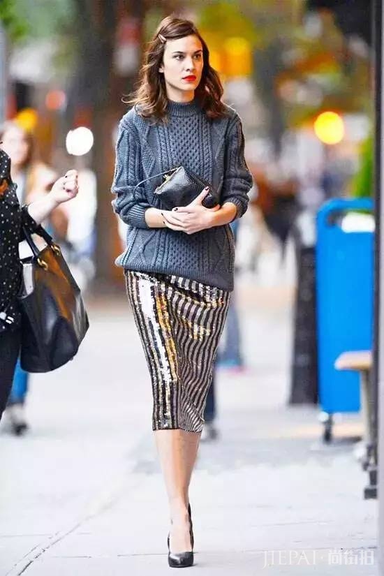 欧美街拍 简单搭配就能穿的很STYLE