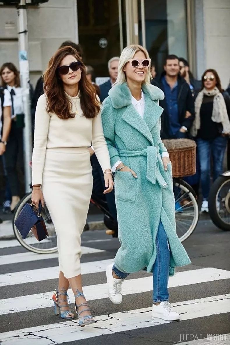 “好色”小仙女们,谁穿谁高级的莫兰迪色系来了!