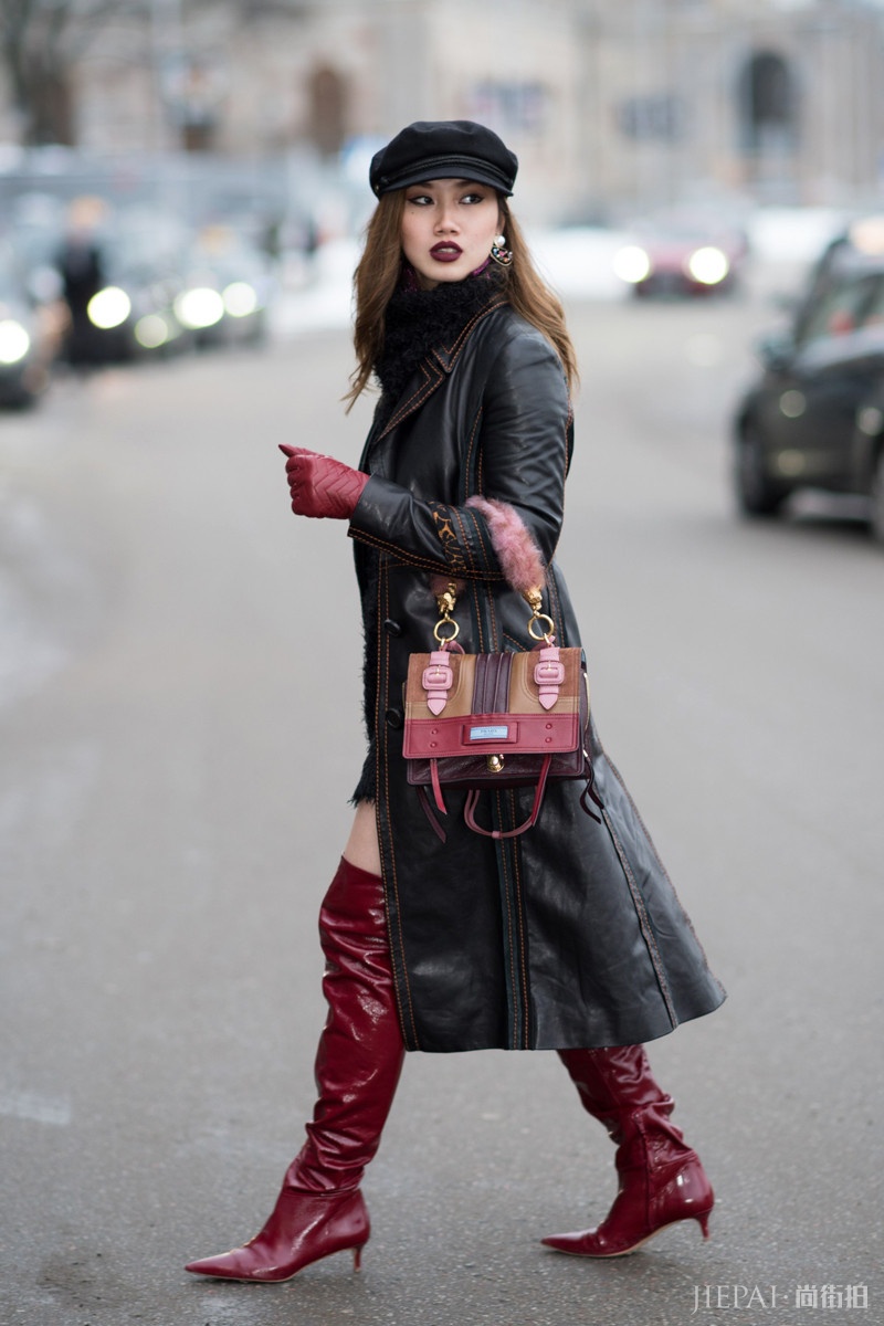 2018秋冬斯特哥尔摩时装周秀场外街拍特辑：寒冬中感受摩登魅力！