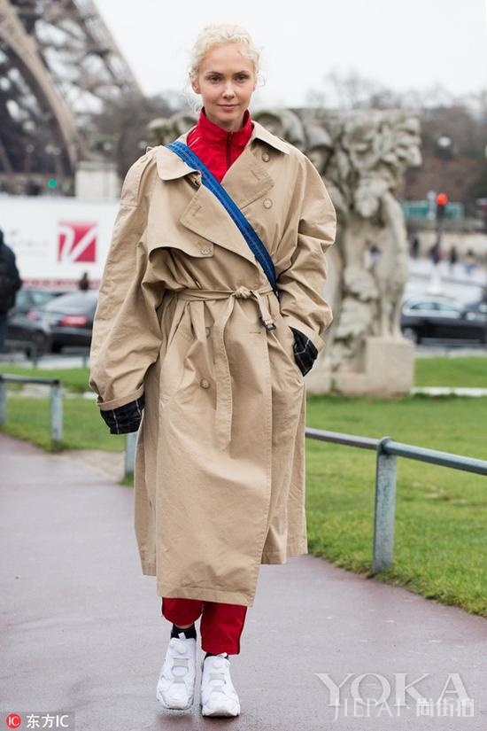 欧美街拍 看完这几组洋气配色过年再也不怕穿红色了！
