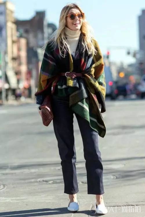 大衣配阔腿裤？街拍超好看好吗！