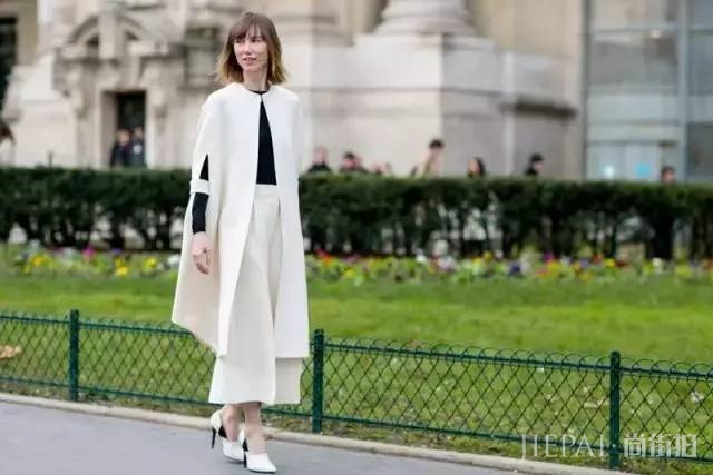 大衣配阔腿裤？街拍超好看好吗！