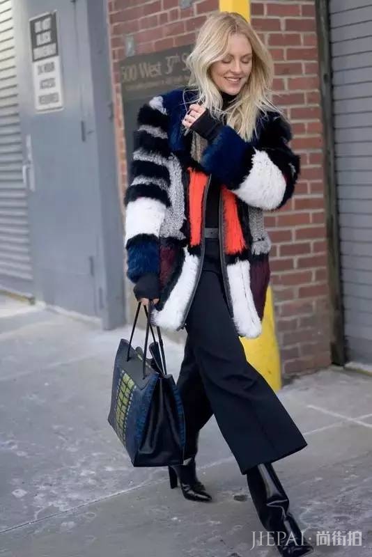 大衣配阔腿裤？街拍超好看好吗！