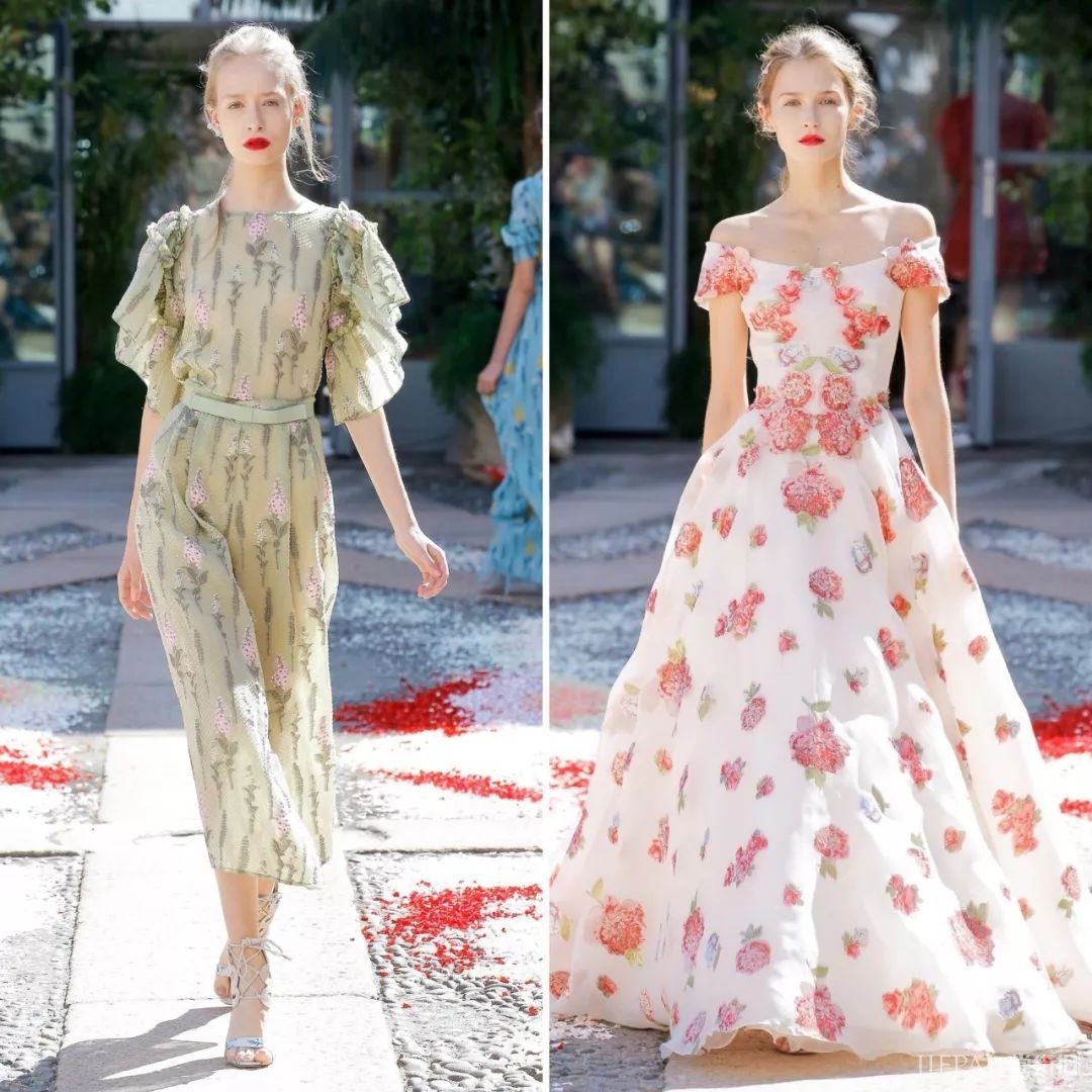 2018流行开满花的裙子，巨美巨时髦！！