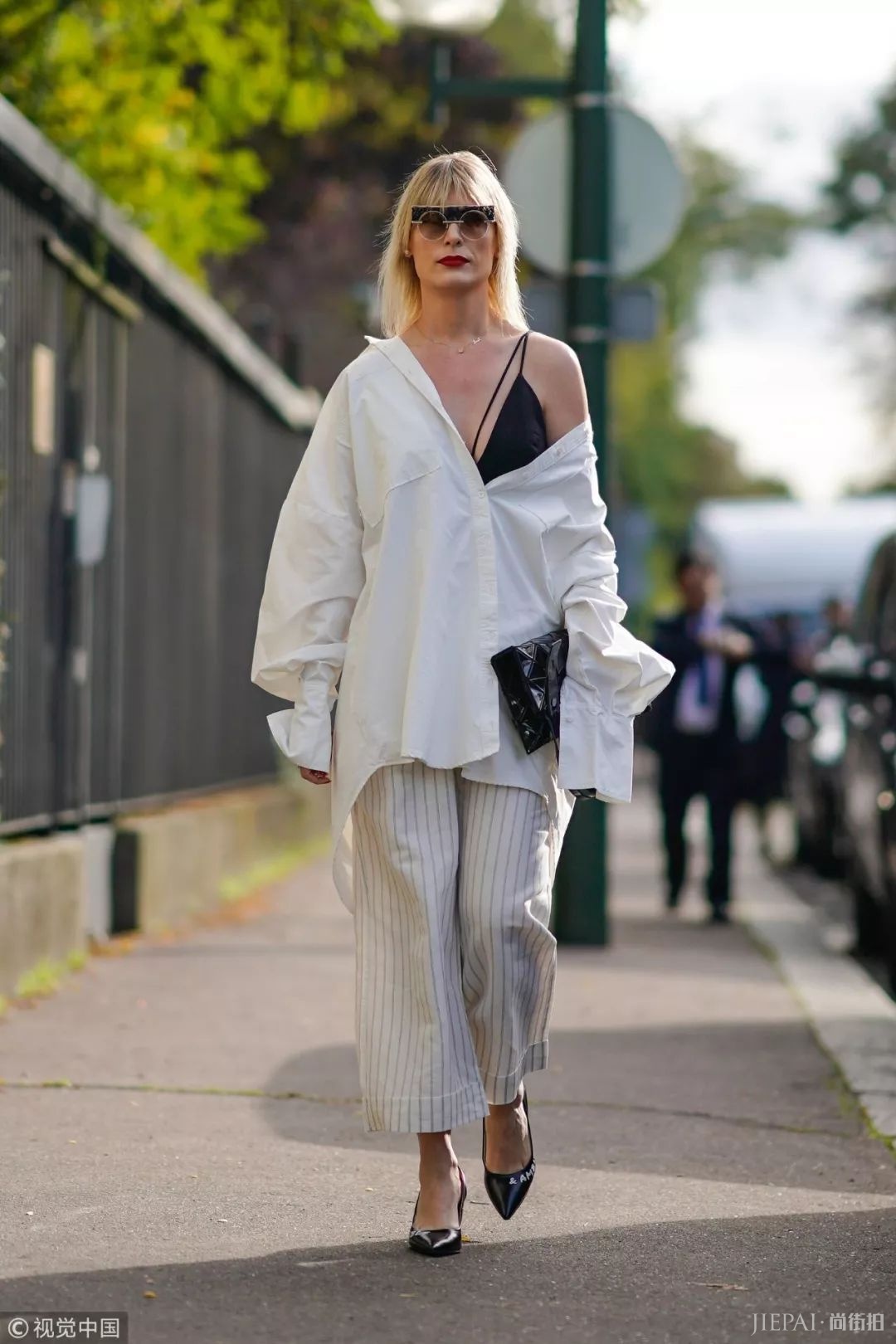 阔腿裤的好搭档，除了衬衫还！有！谁！