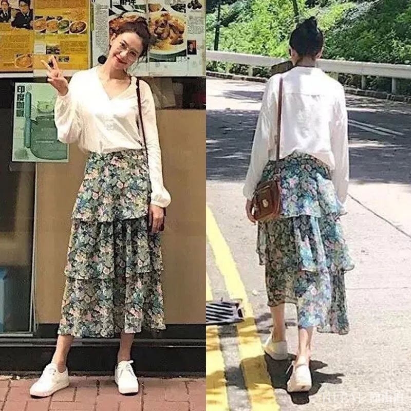 2018流行开满花的裙子，巨美巨时髦！！