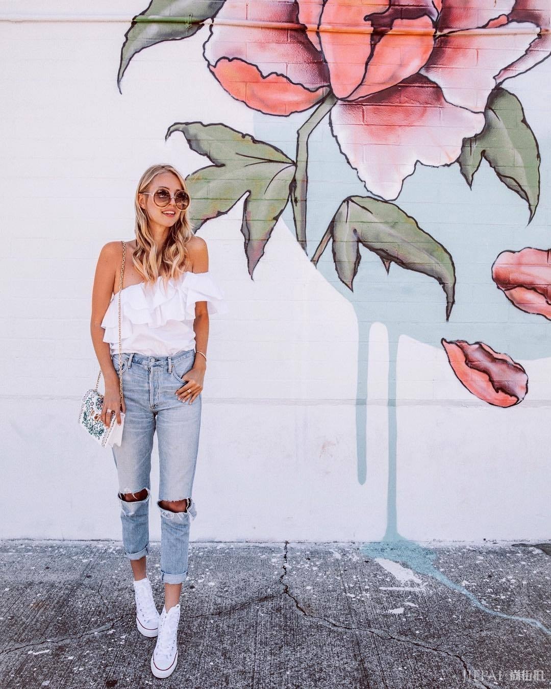 看多了明星，来跟这几位网红博主学不同风格穿搭，浪漫一个春夏！