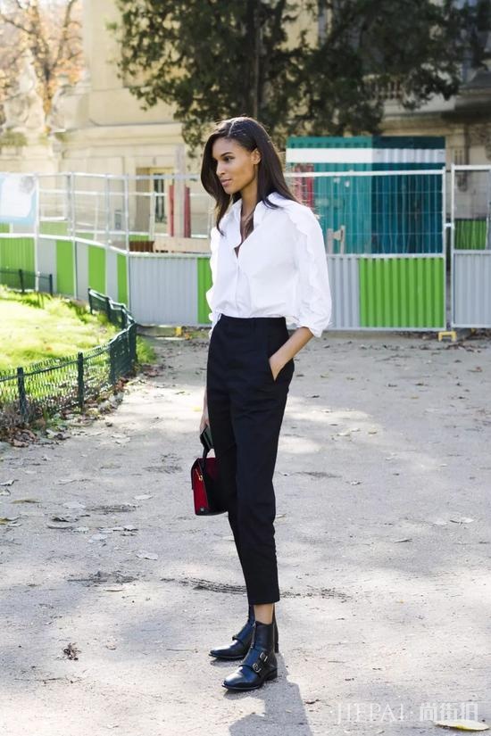 欧美街拍 裙子这样搭最好看