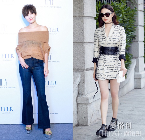 时尚从不出错的小宋佳,你总能从她的穿搭中找出适合你自己的类型