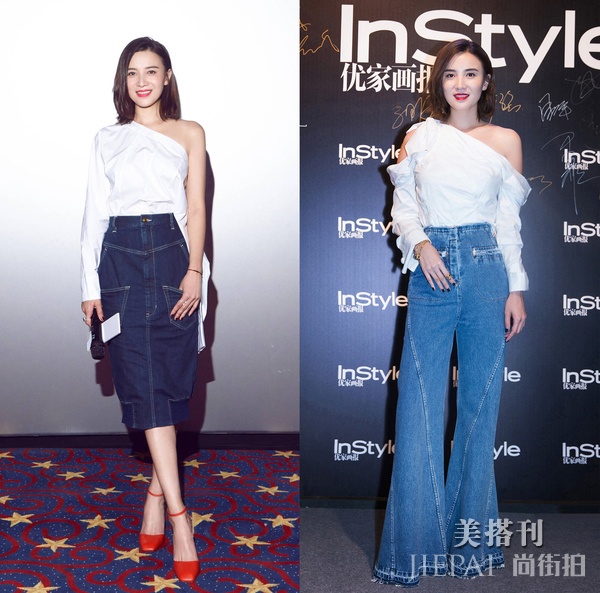 时尚从不出错的小宋佳,你总能从她的穿搭中找出适合你自己的类型