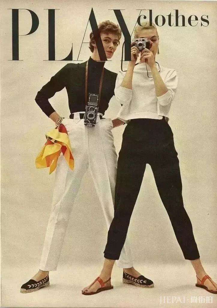 阔腿裤搭配，夏季穿它很显瘦