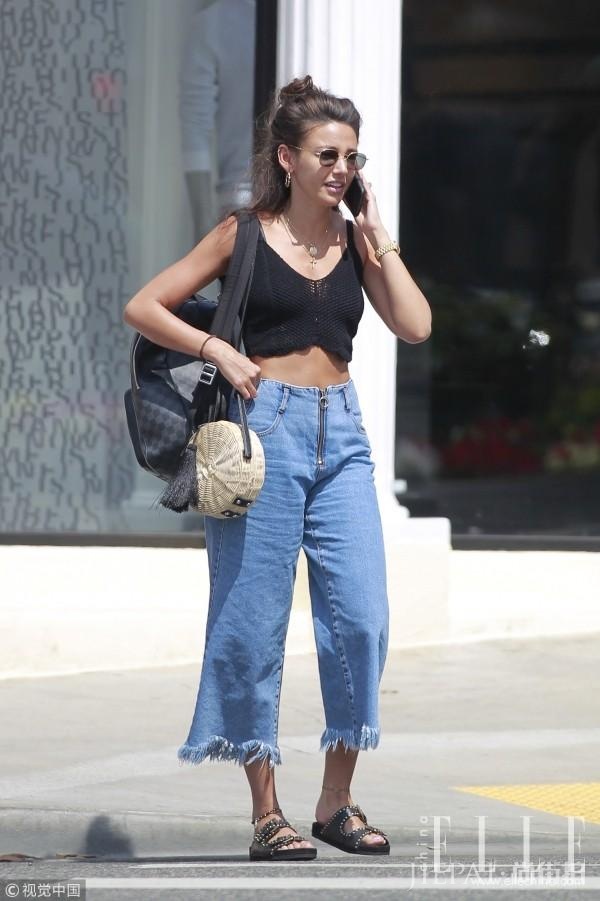 欧美街拍 背心+阔腿裤，清凉又高级！