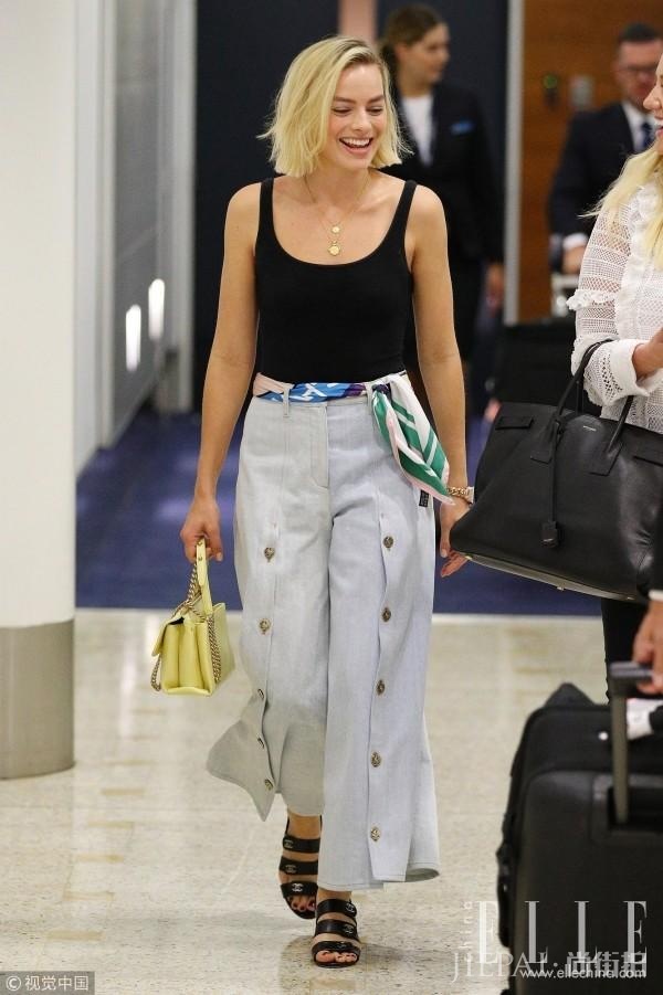 欧美街拍 背心+阔腿裤，清凉又高级！