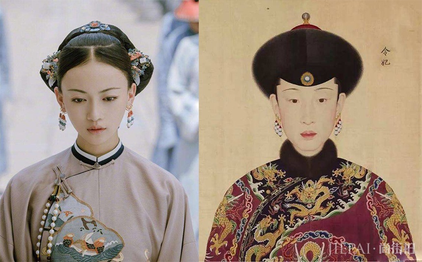 《延禧攻略》魏姐吴谨言拍大片,网友:比起演技摆pose还是嫩了点!