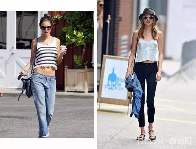 背心+阔腿裤，看欧美潮人夏天清凉时髦套路！