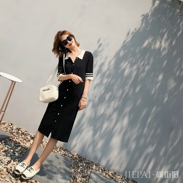 梨型身材挑连衣裙,下半身赘肉不见了