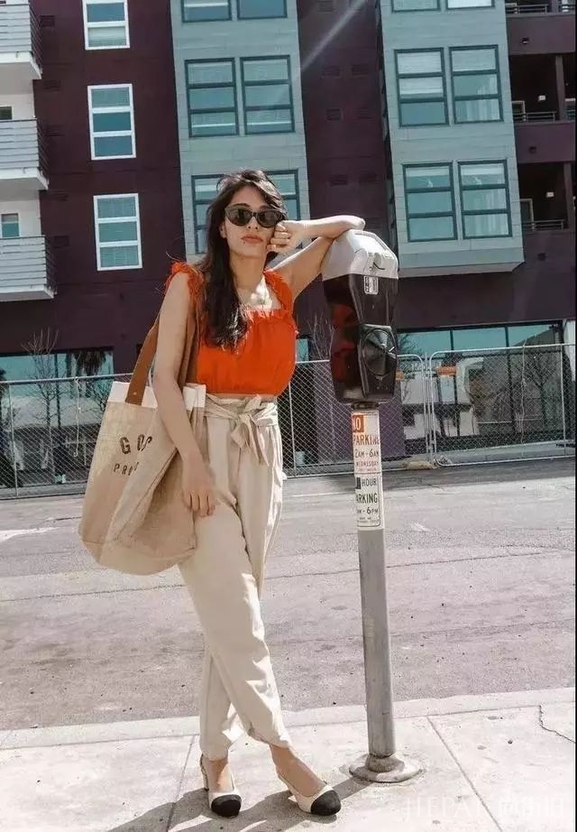 背心+阔腿裤，看欧美潮人夏天清凉时髦套路！