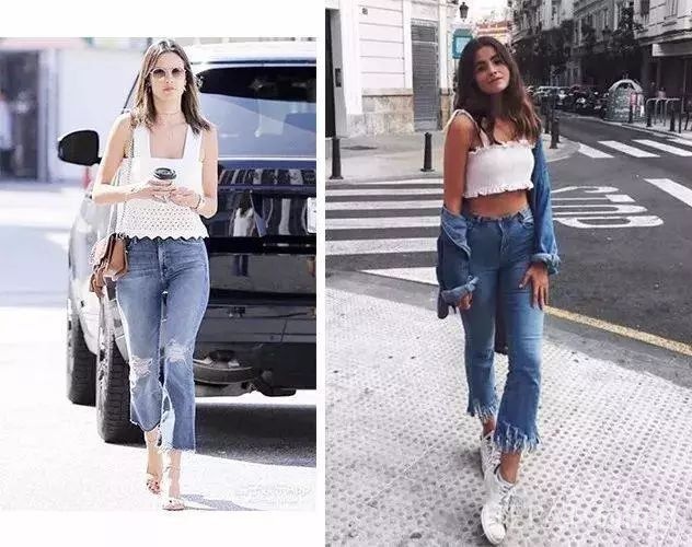 背心+阔腿裤，看欧美潮人夏天清凉时髦套路！