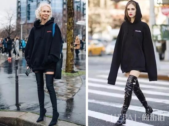 卫衣+裙子 秋天穿衣打扮的王炸组合！