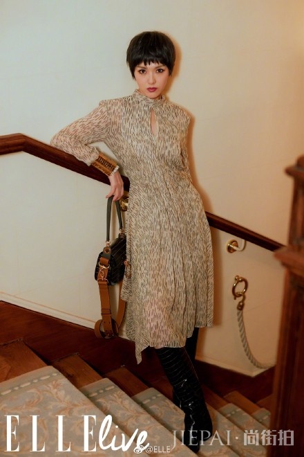 唐嫣大胆新造型曝光，网友：她换了吴昕的造型师？