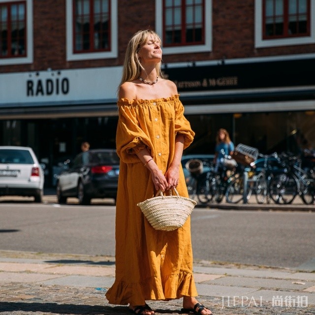 夕阳色系带着一抹秋意徐徐而来