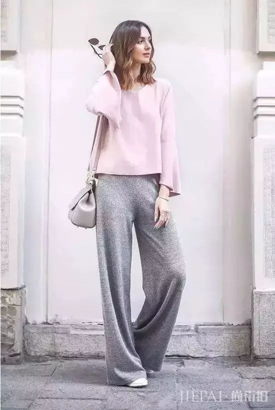 欧美街拍 秋天穿灰色才是真高级！