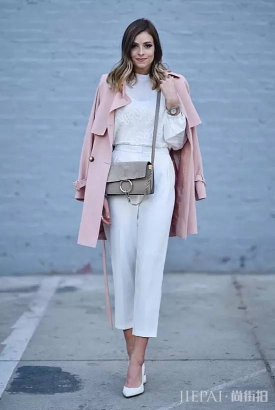 欧美街拍 秋天穿灰色才是真高级！