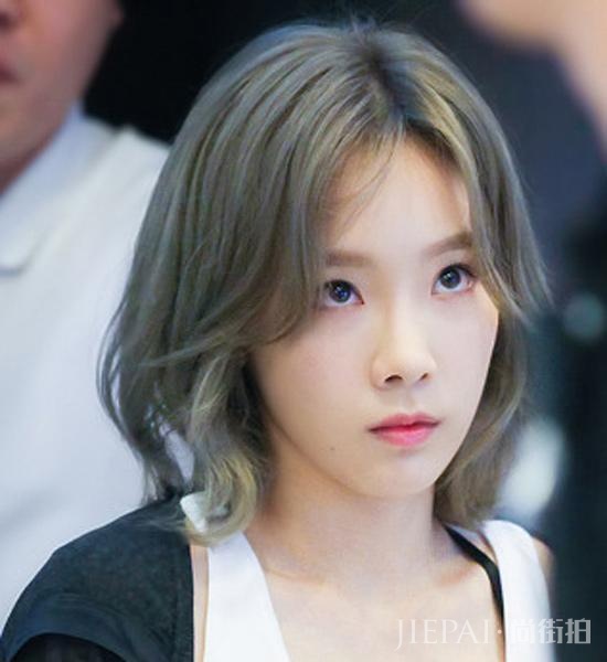 泰妍新专辑又换新发色 发色百变美颜不变