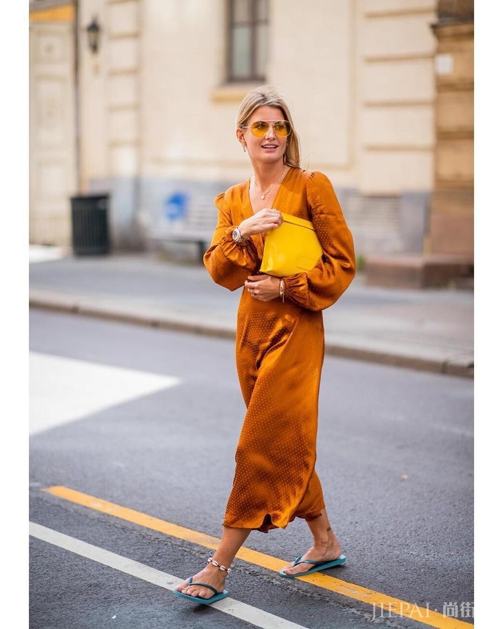 夕阳色系带着一抹秋意徐徐而来