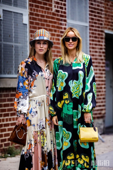 2019纽约时装周街拍 一窥街拍达人混搭美学