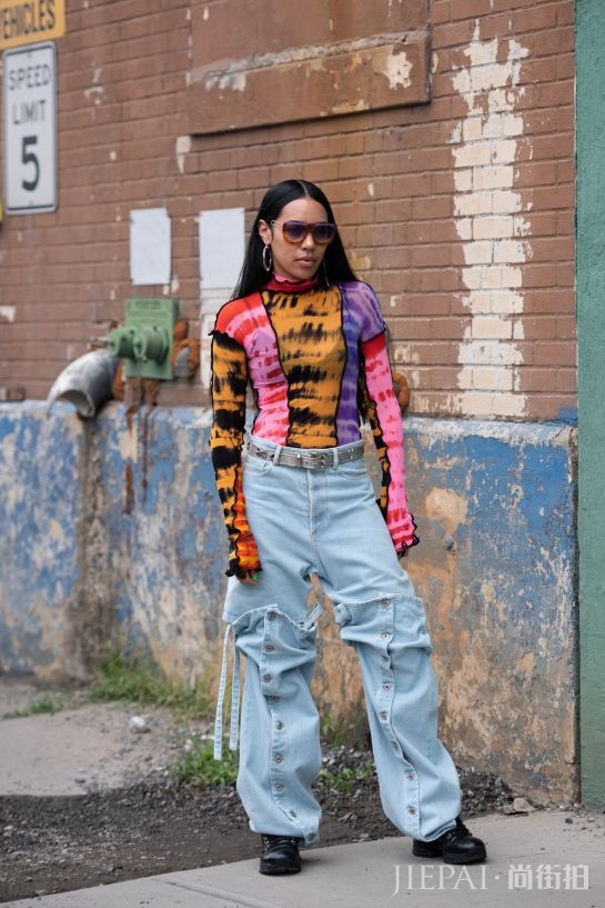2019纽约时装周街拍 一窥街拍达人混搭美学