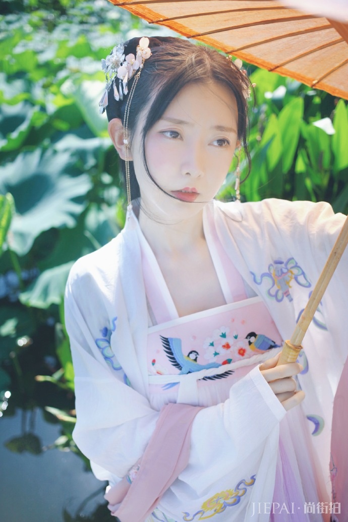 采莲曲 | 麝兰 #汉服之美#