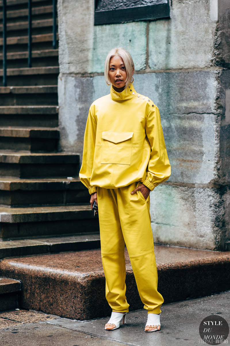 2018年8月纽约街拍 时尚潮人们的入秋搭配