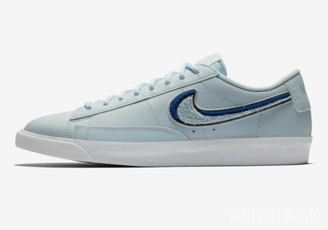 耐克Nike Blazer Low 3D 这个夏天可以拥有这份冰蓝！