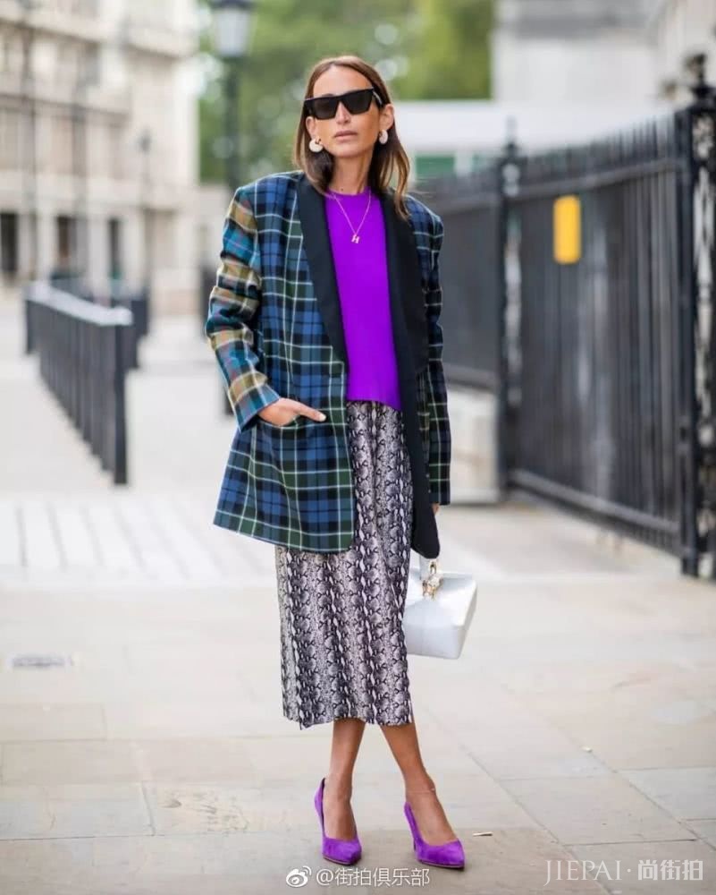 欧美街拍 看潮人最强西服搭配