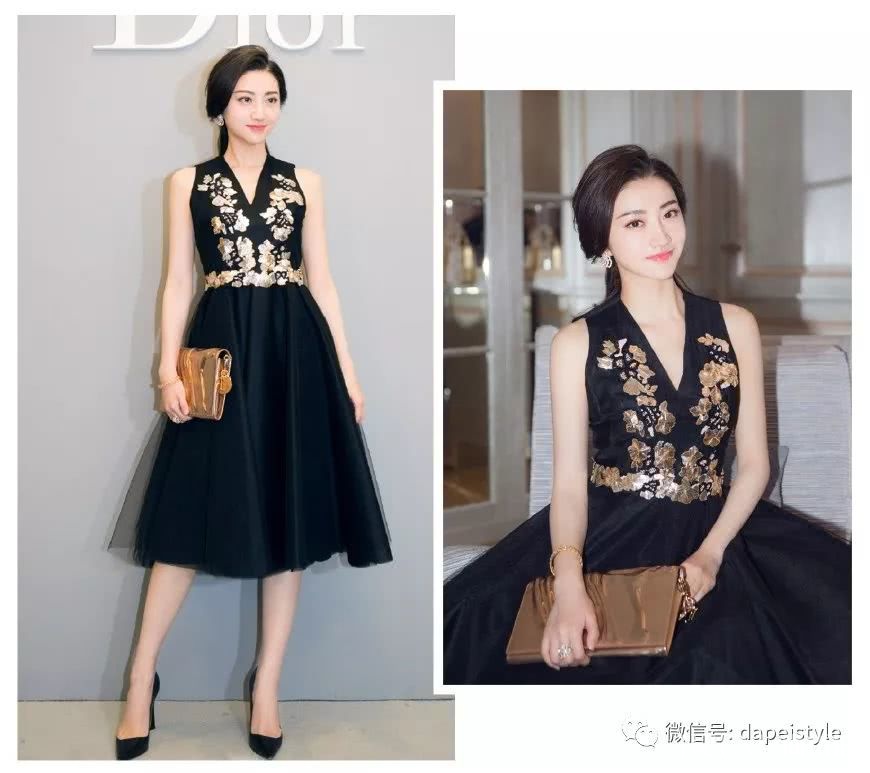 被景甜穿Dior的服装惊艳了!真心觉得Dior欠她一个品牌代言