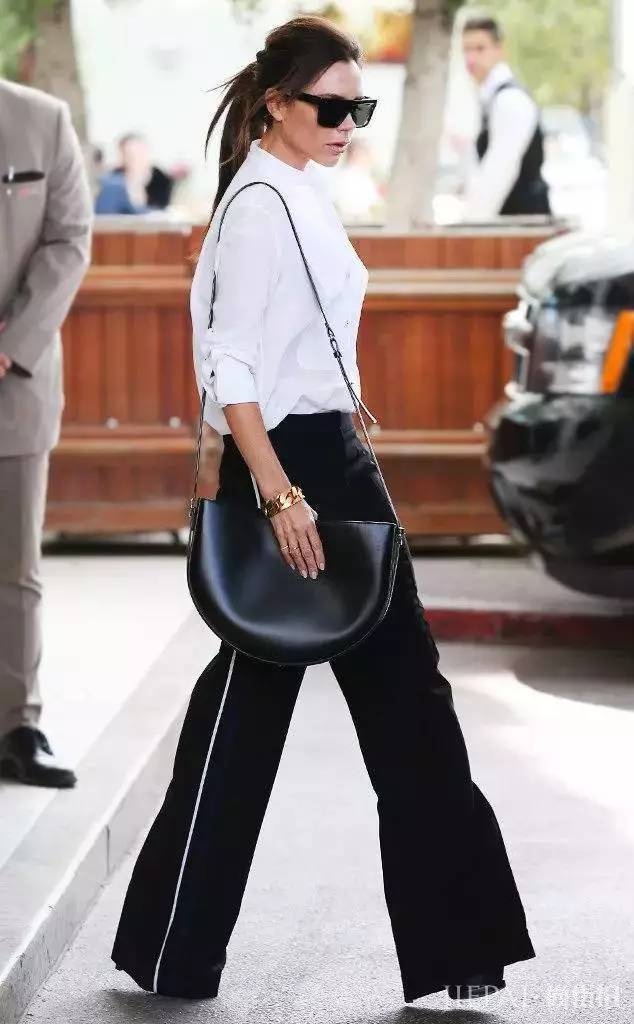 衬衫+阔腿裤,秋天这么穿气质优雅美翻了!