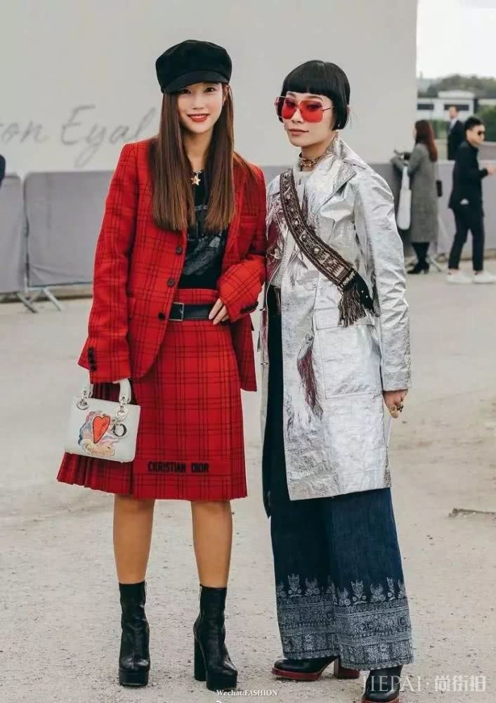 欧美街拍 看潮人最强西服搭配