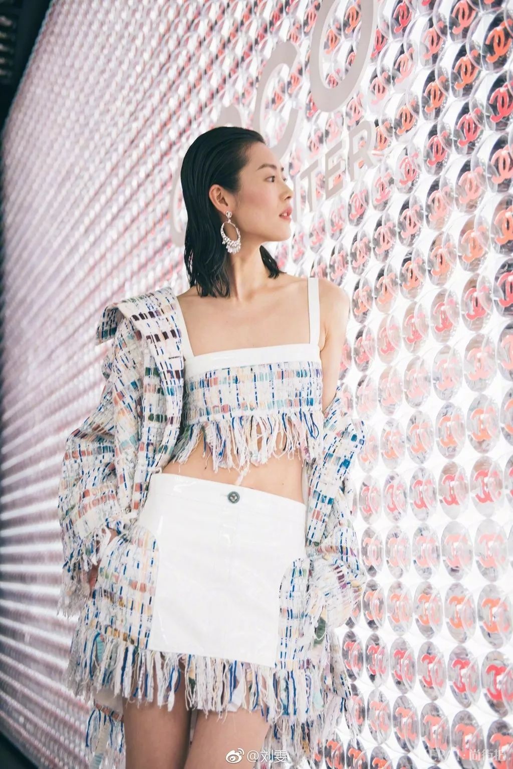 刘雯性感起来，就没别人什么事了！