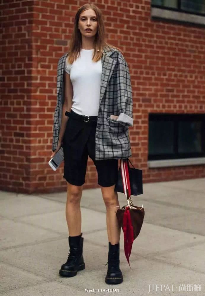 欧美街拍 看潮人最强西服搭配