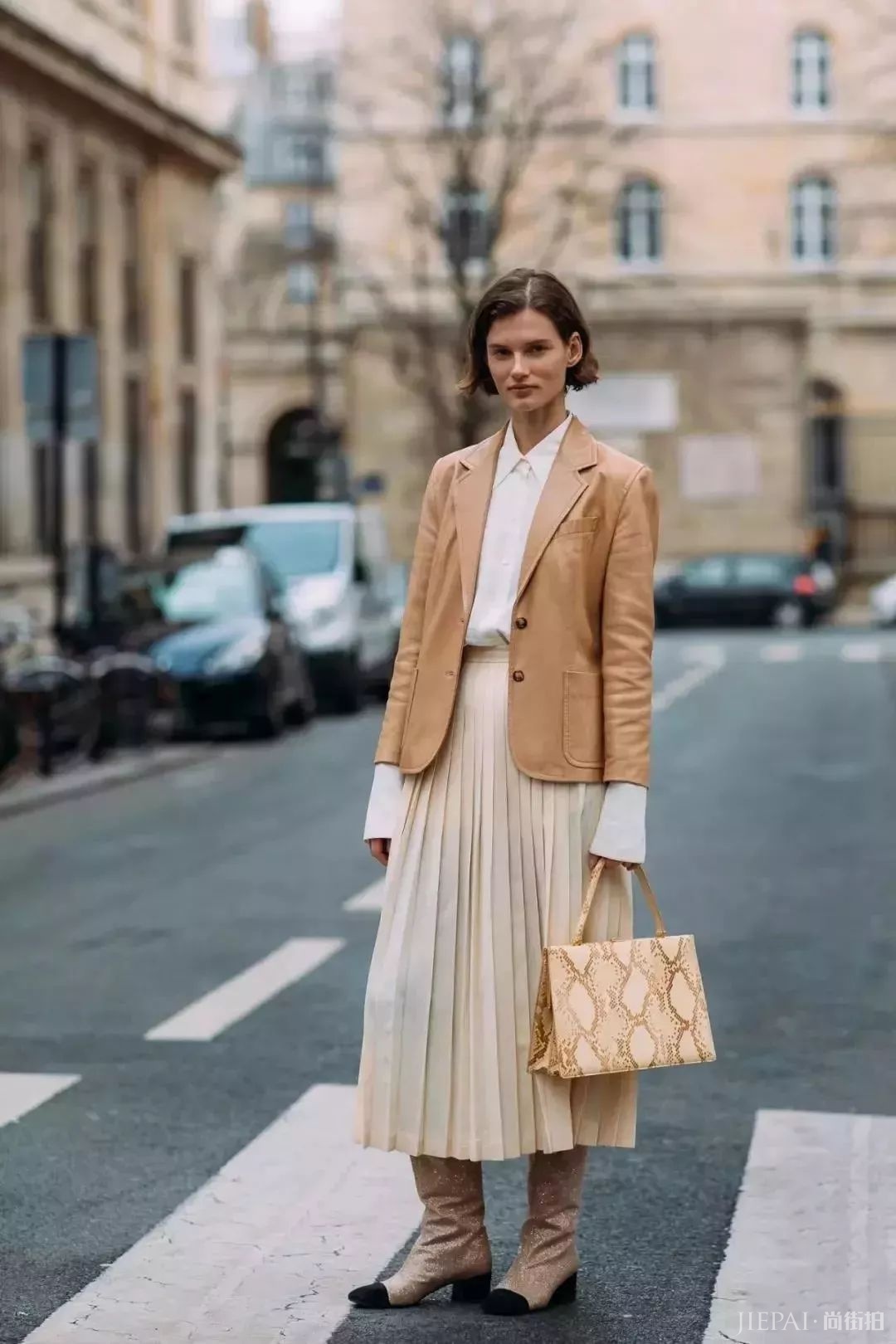 百褶裙显胖、显胯宽？学高圆圆不同身材不同穿法，时髦仙气还有范儿！