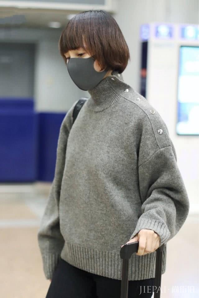 袁泉剪波波头少女感开挂,秒变18岁少女,这样的短发你想剪吗