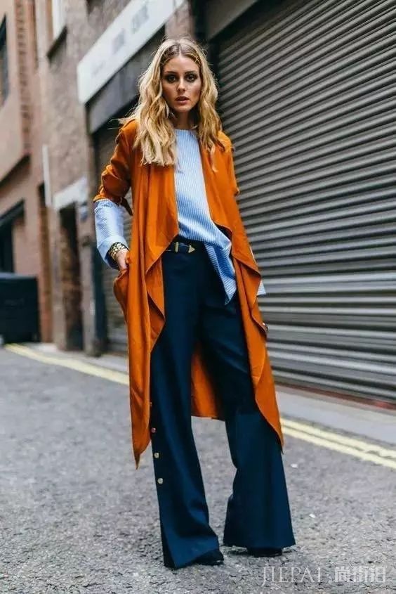 秋冬,大衣+阔腿裤,时髦温暖两不误!