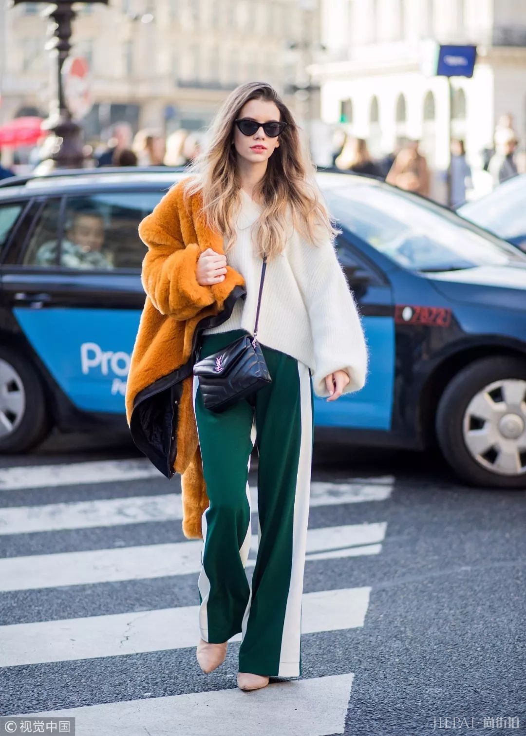 157的石原里美和169的金南珠,都靠这条裤子拉腿?!