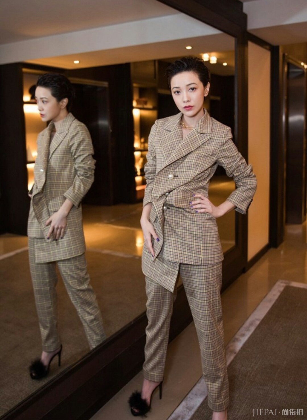 一件西装外套,满足你成为大哥女人的小愿望