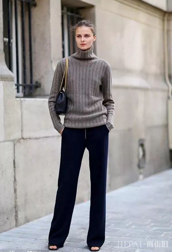 毛衣+半裙，毛衣+阔腿裤…保暖又时髦，从秋穿到冬的搭配！