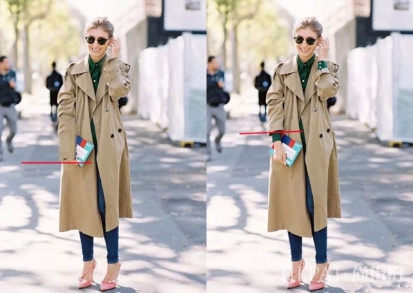 小个子就要穿长外套，穿出1.8身高！