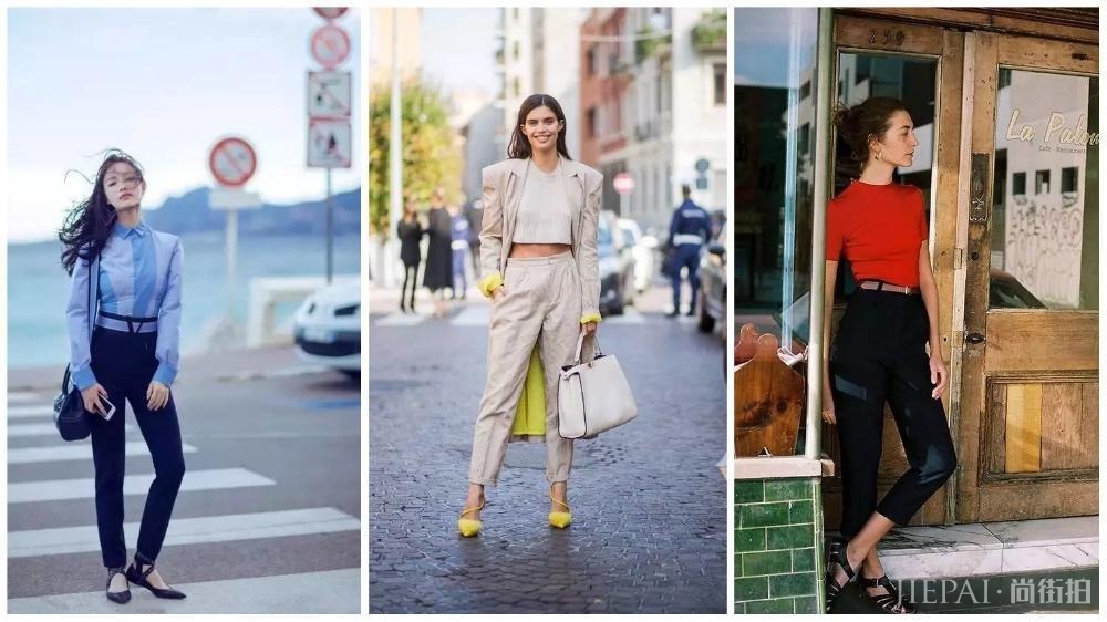 上班穿什么？用一条吸烟裤，解锁初秋职场搭配